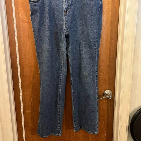 Size 18W - St John's Bay - Dark Blue Jeans - W36"XL30" - Picture 8 of 8